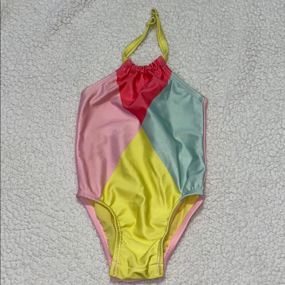 Cat and jack halter bathing suit